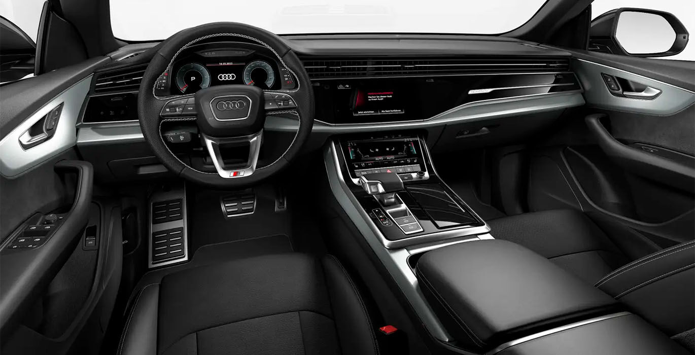 Renting Audi Q8 Black Line 50 TDI Quattro Tiptronic