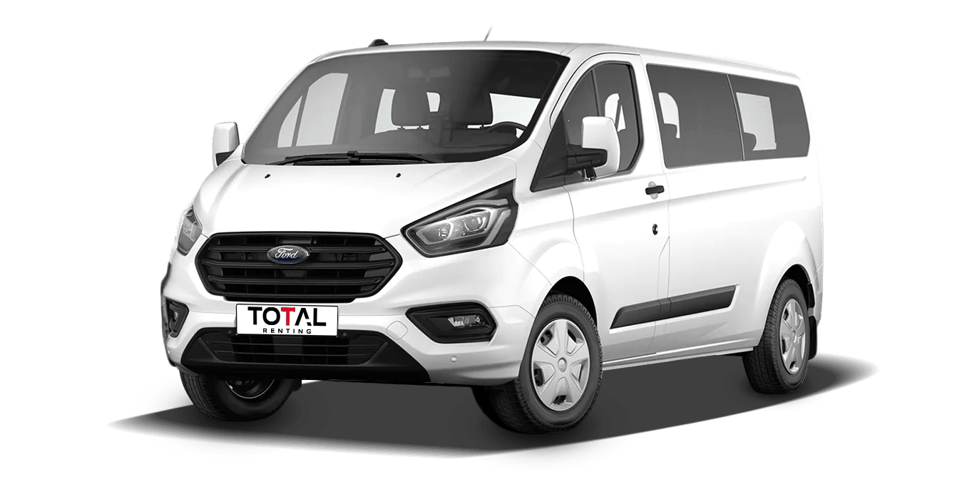 Renting FORD Transit Custom Kombi MHEV 9 plazas
