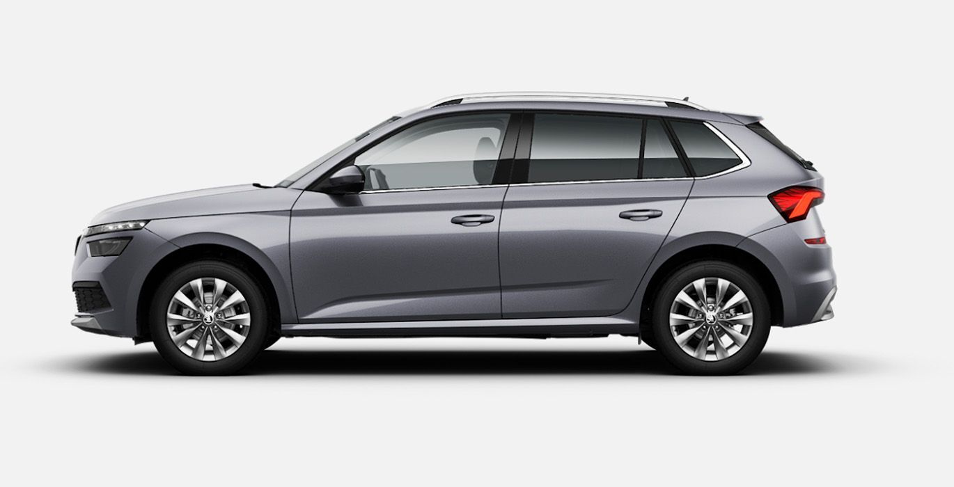 Renting SKODA Kamiq Ambition 1.0 TSI Gris