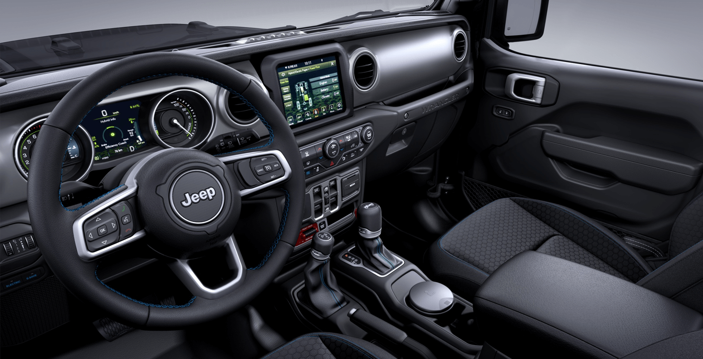 Renting Jeep Wrangler PHEV 2.0 380CV Rubicon