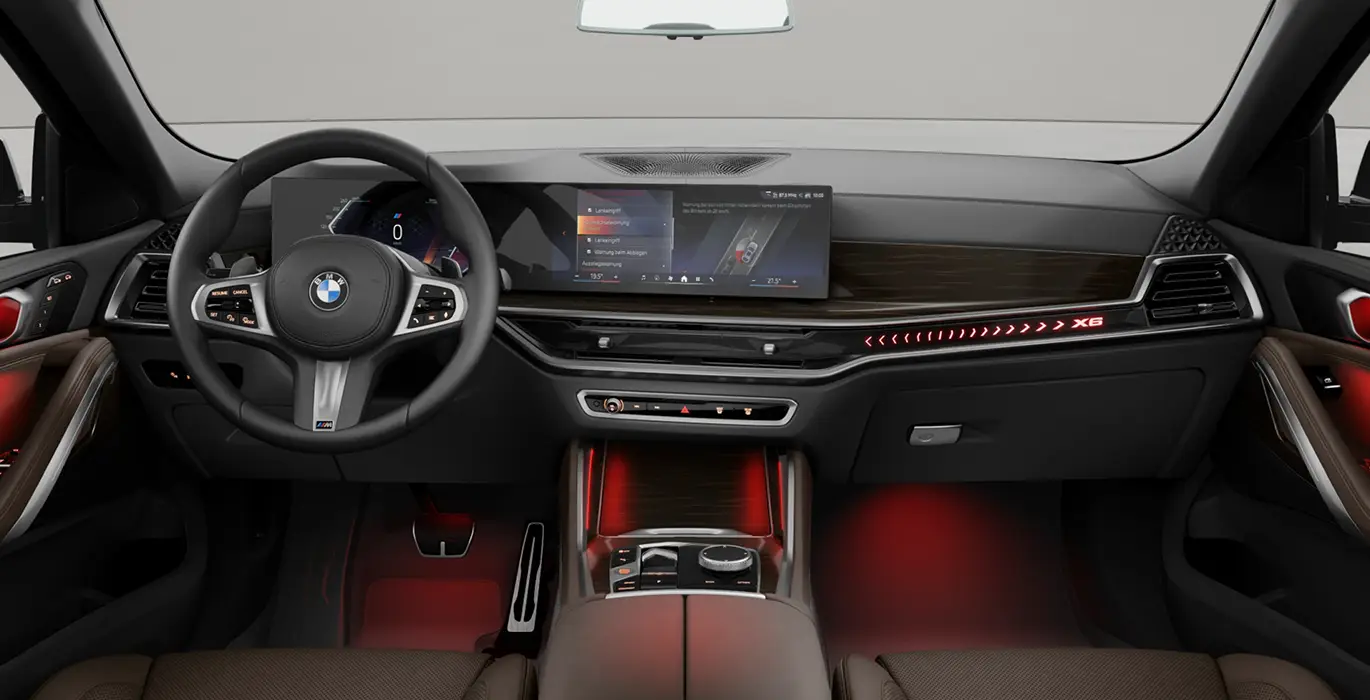 Renting BMW X6 xDrive 40d M Sport