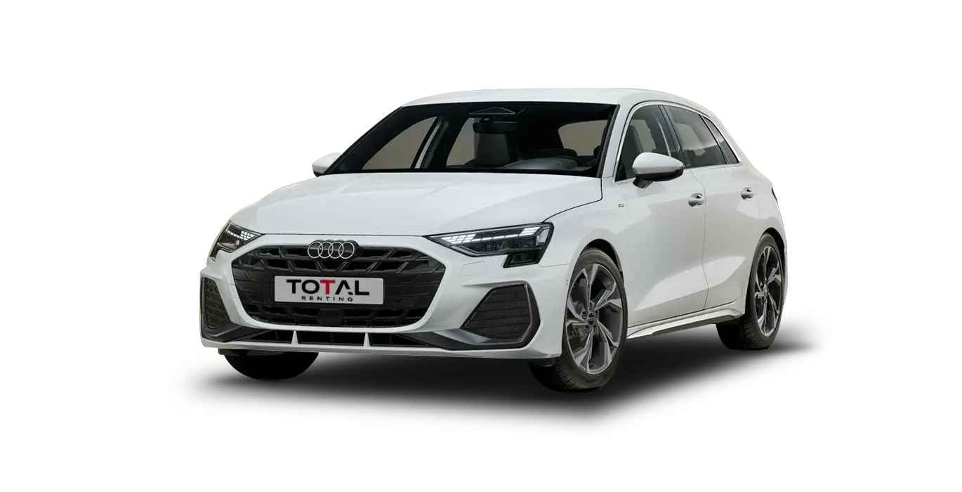 Renting AUDI A3 Sportback S Line TFSIe 150kW S Tronic