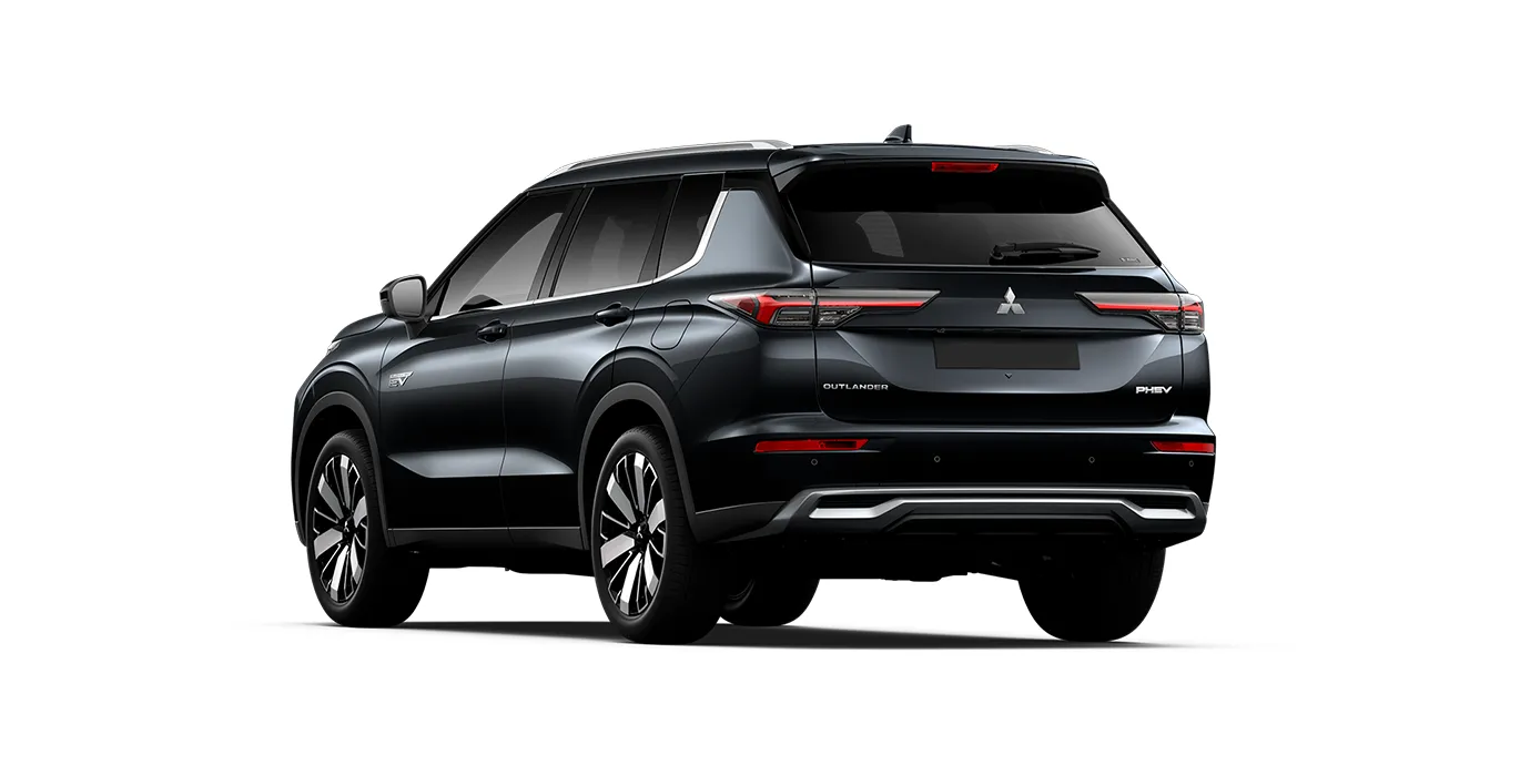 Mitsubishi-Outlander-PHEV-Kaiteki-4WD-306CV-trasera-negro.webp