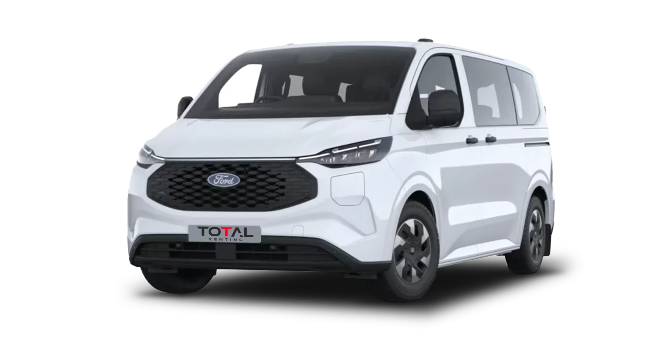 Renting FORD TRANSIT CUSTOM Kombi BEV 83kWh 100kW 340 L1 Trend