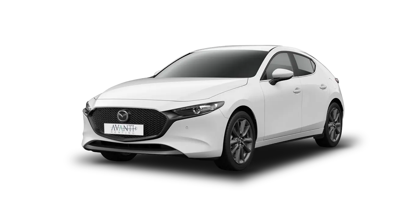 Renting Mazda 3 2.5L e-Skyactiv G MHEV 140CV 6MT Prime-Line